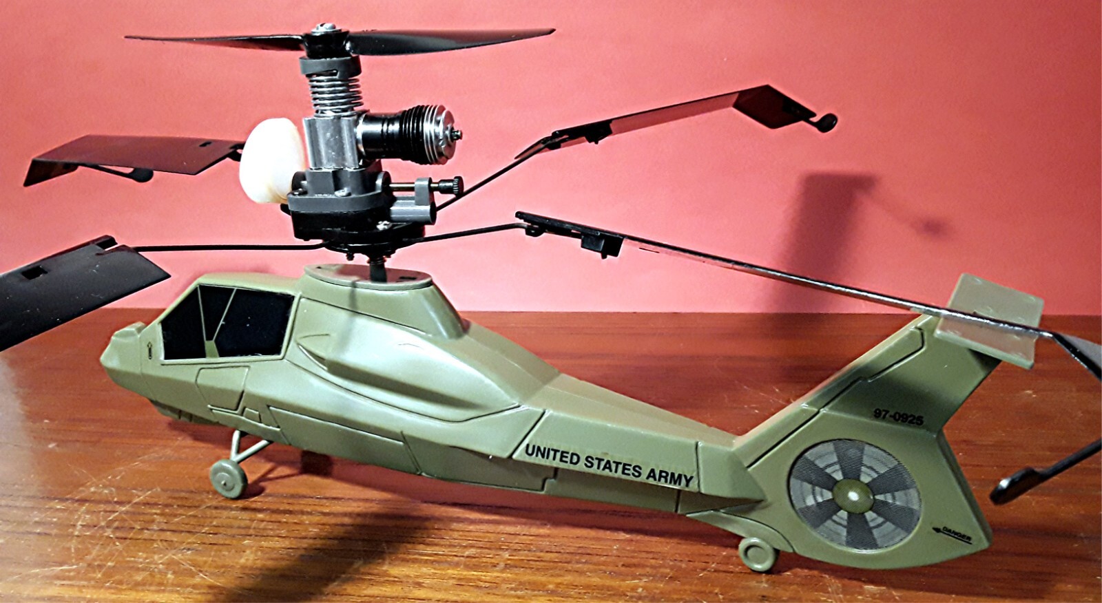 1998 Cox 049 SureStart Nitro Powered Comanche Freeflight Helicopter, Model 4421