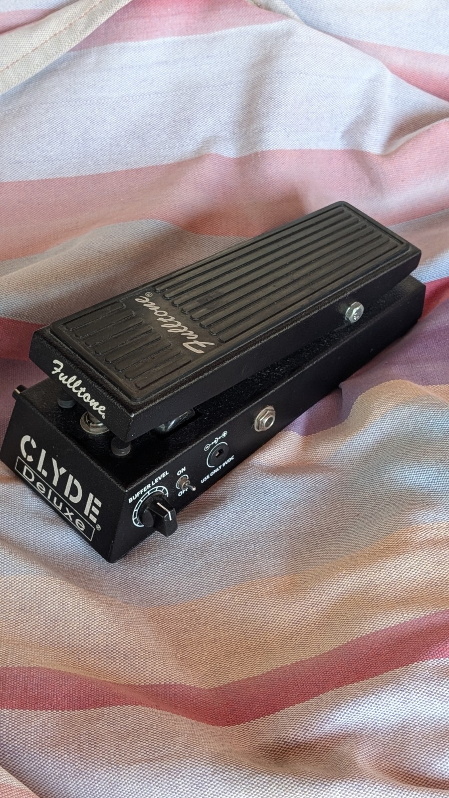Fulltone Clyde Deluxe Wah Pedal CDW Analog for Electric Guitar - Mint