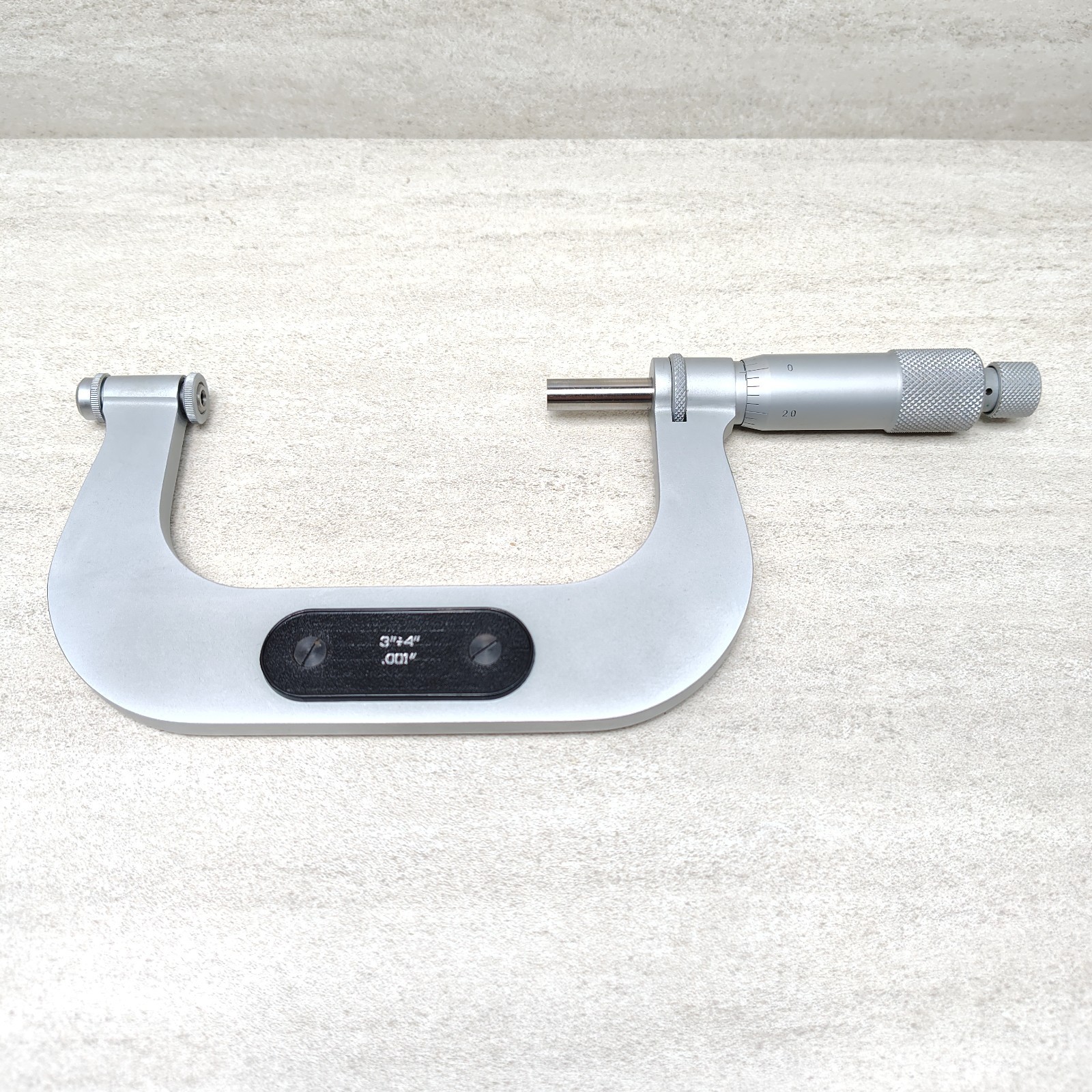 VIS VIN 3-4" Screw Thread Micrometer .001" w/ Case, Made in Poland