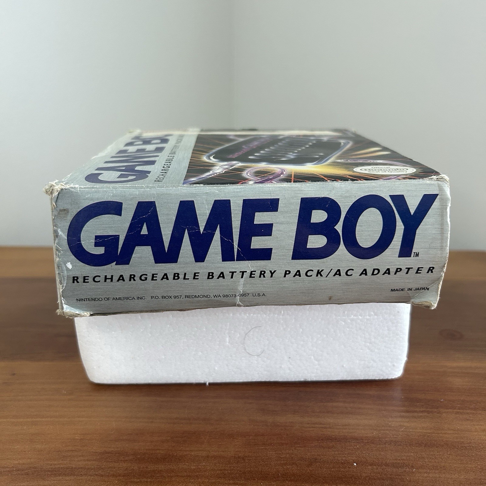 Nintendo Game Boy CIB 1989 Rechargeable Battery Pack AC Adapter Untested