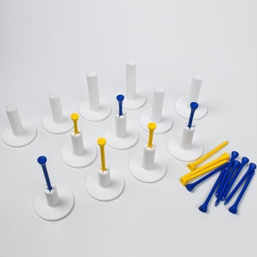NEW 32Pcs Rubber Golf Tees Mixed Sizes for Mats Driving Range Simulator Practice