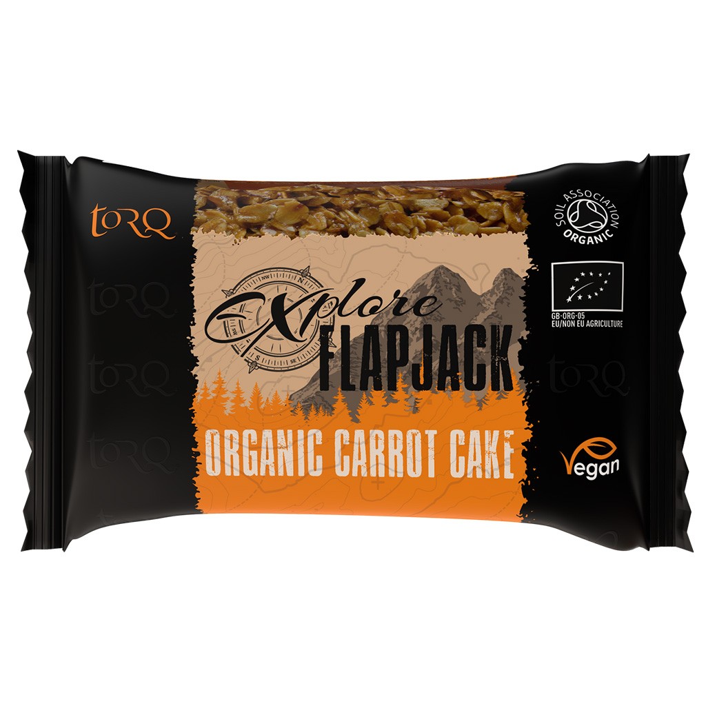 Organic Carrot Cake Vegan Energy Bars - Certified Gluten-Free, Balanced