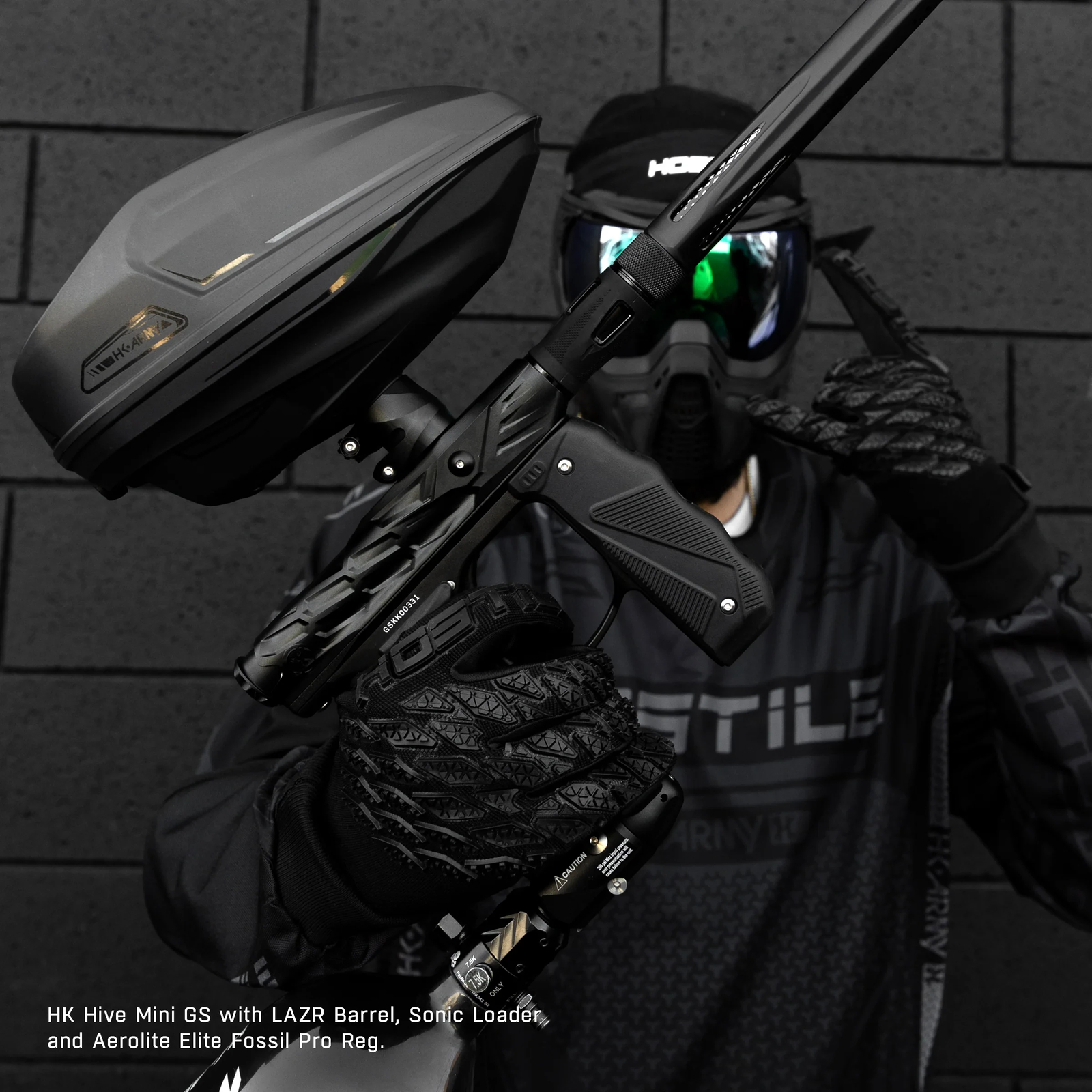 HK ARMY HIVE MINI GS - BLACK/BLACK