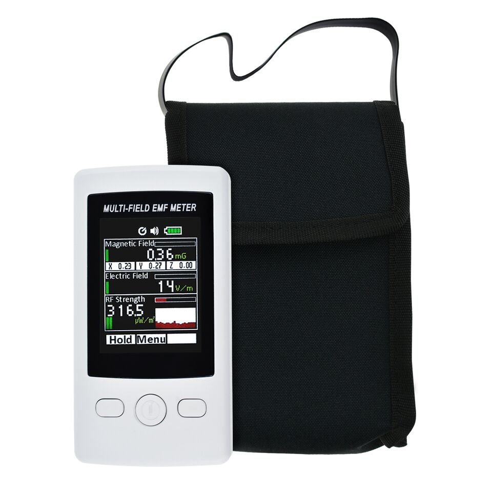 Professional Multi-Field EMF Detector Meter Electromagnetic Radiation 3-in-1