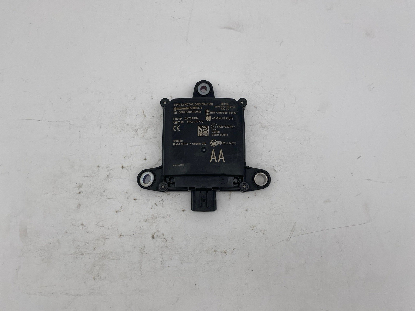 2018/2022 LEXUS RX350 RX 450 OEM REAR  Left/right BLIND SPOT MONITOR 88162-0E090