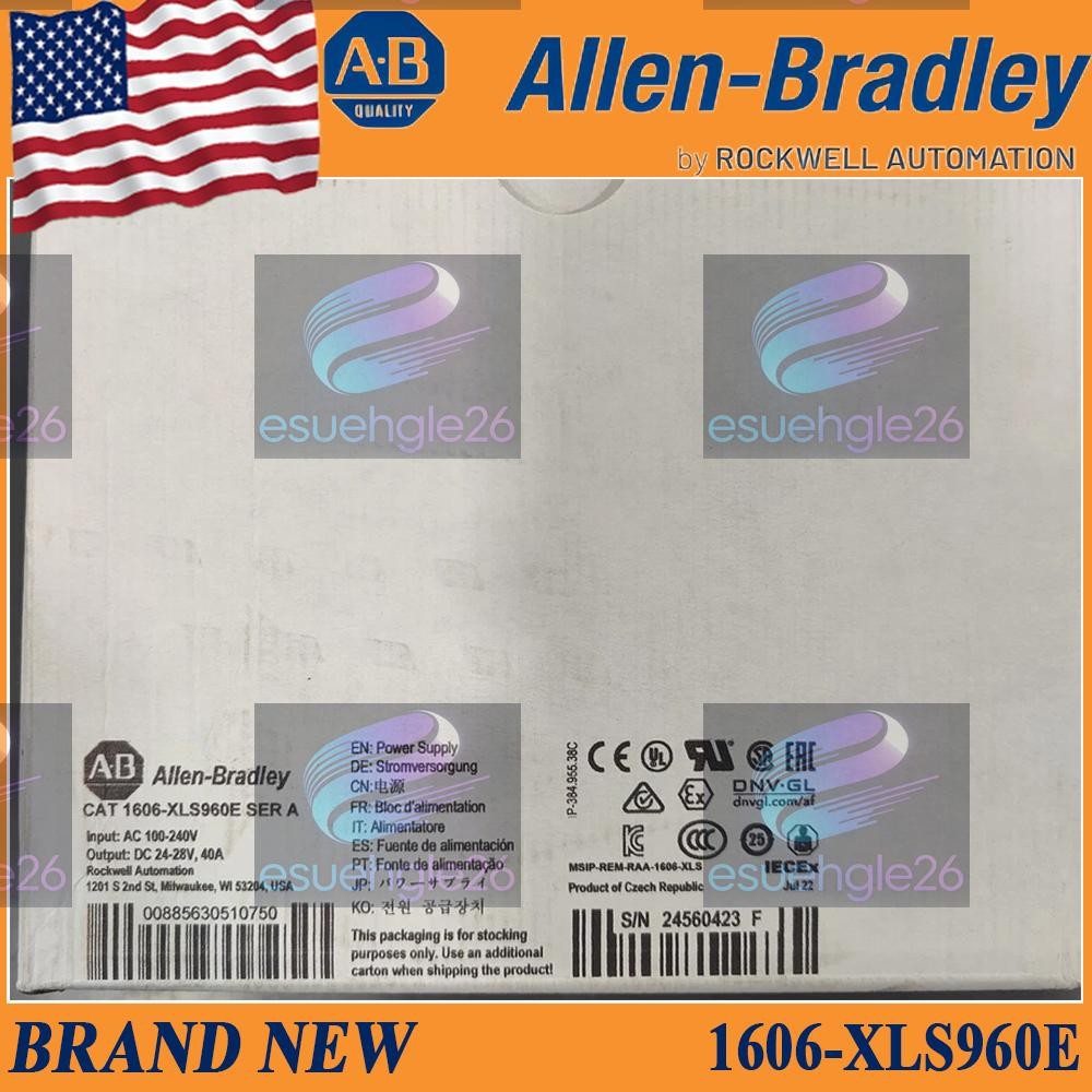 New NEW AB 1606-XLS960E AB XLS 40 Amp Power Supply US Free Shipping