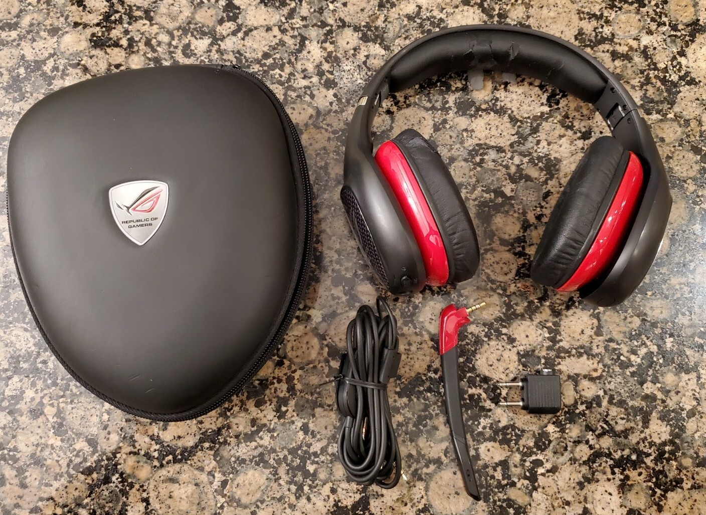 ASUS Republic of Gamers VULCAN PRO Active Noise-Cancelling Gaming Headset Black
