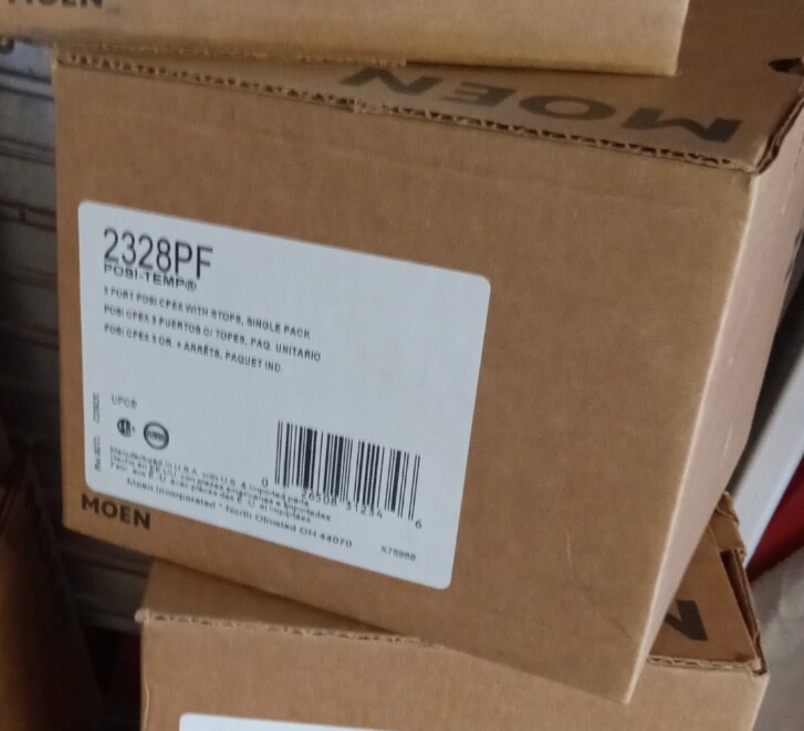 Moen 2328PF M-Pact 3 Port Posi CPEX