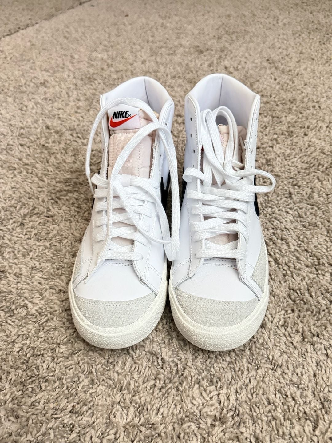 Nike Blazer Mid '77 Vintage 'White Black' Sneakers size 10