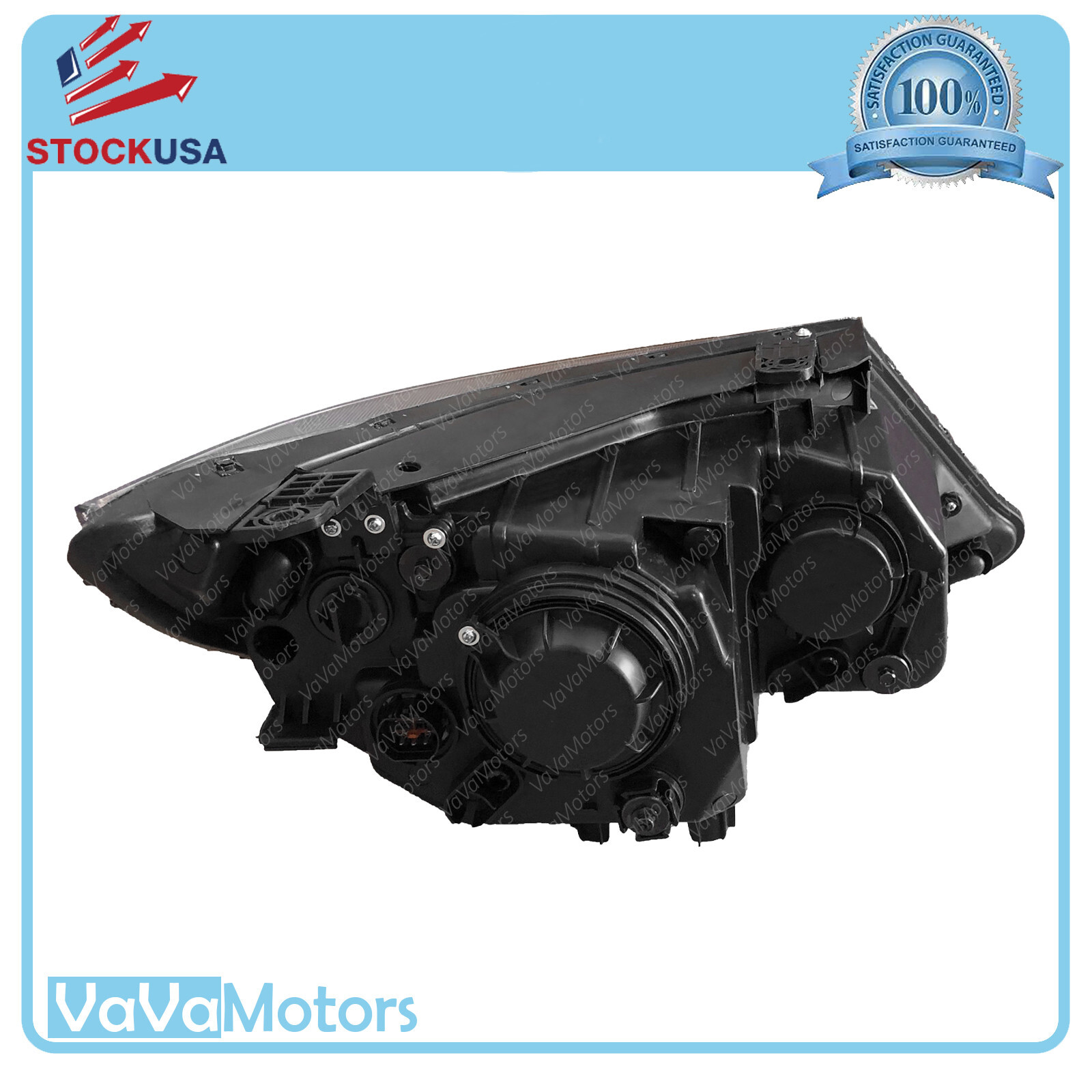Fits 2014 2015 Kia Sorento LX Front Right Halogen Headlight Assembly Passenger