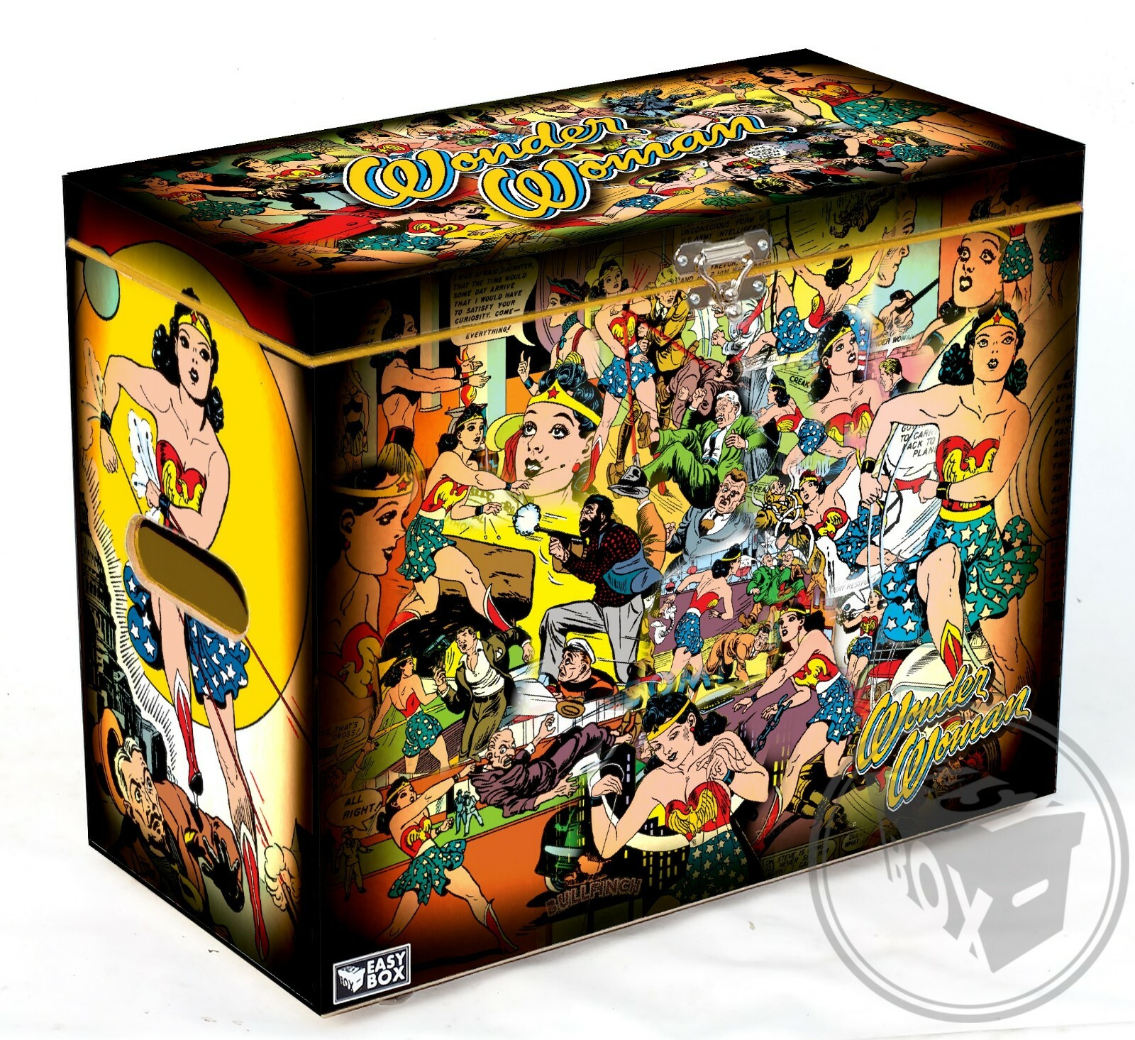 Wonder Woman Golden Age - Comic Book Hard Box Chest For Golden Age size comics