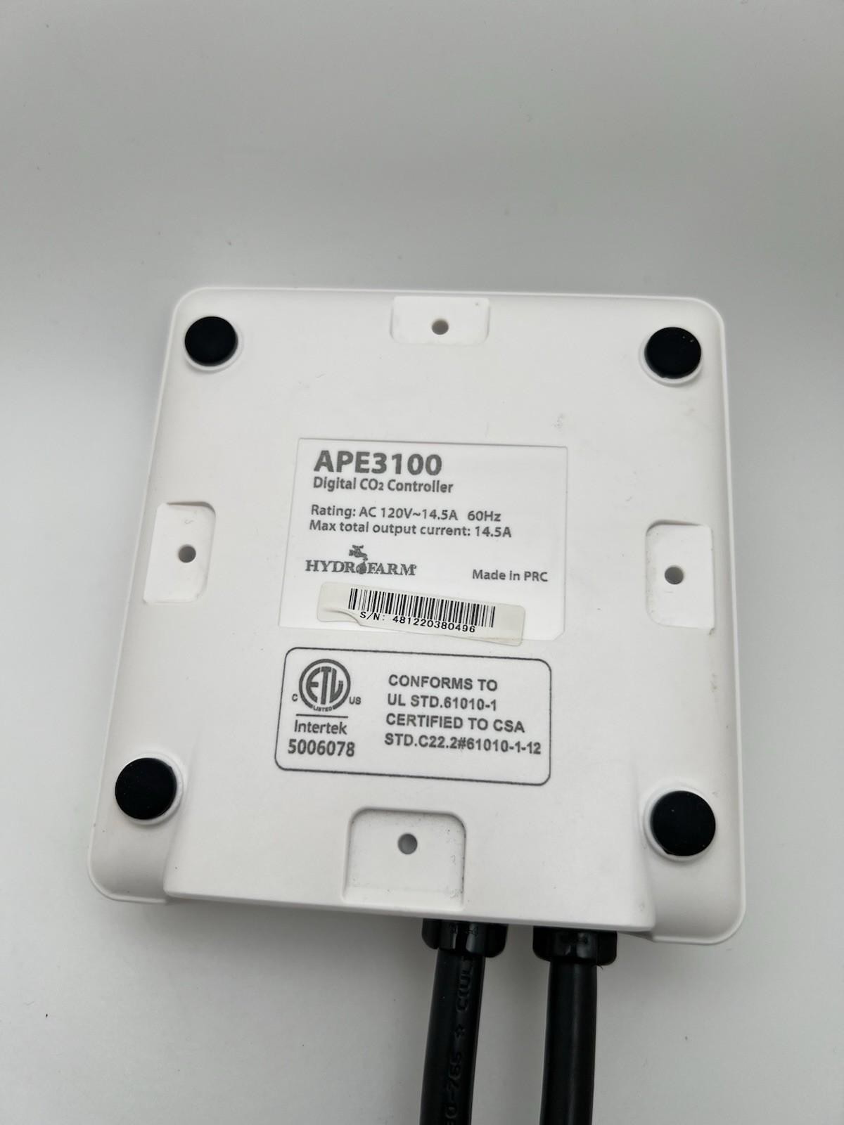 AutoPilot APE3100 Cumulus S50 Digital Co2 Controller-14.5 amps/120 Controller,