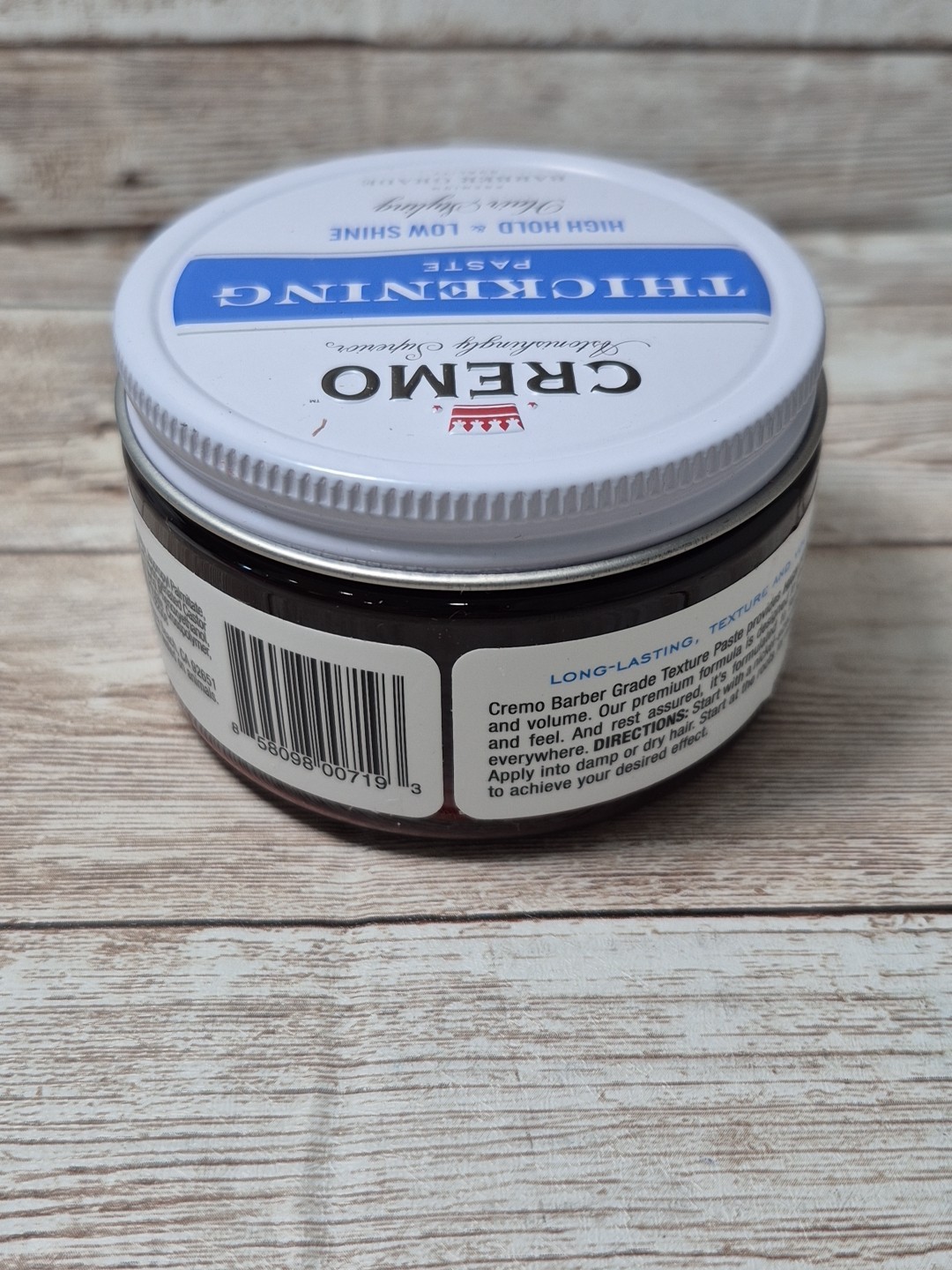 Cremo Premium Barber Grade Texture Paste 113g