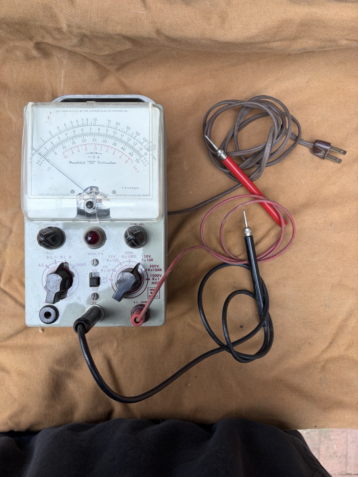 Heathkit Vacuum Tube Voltmeter