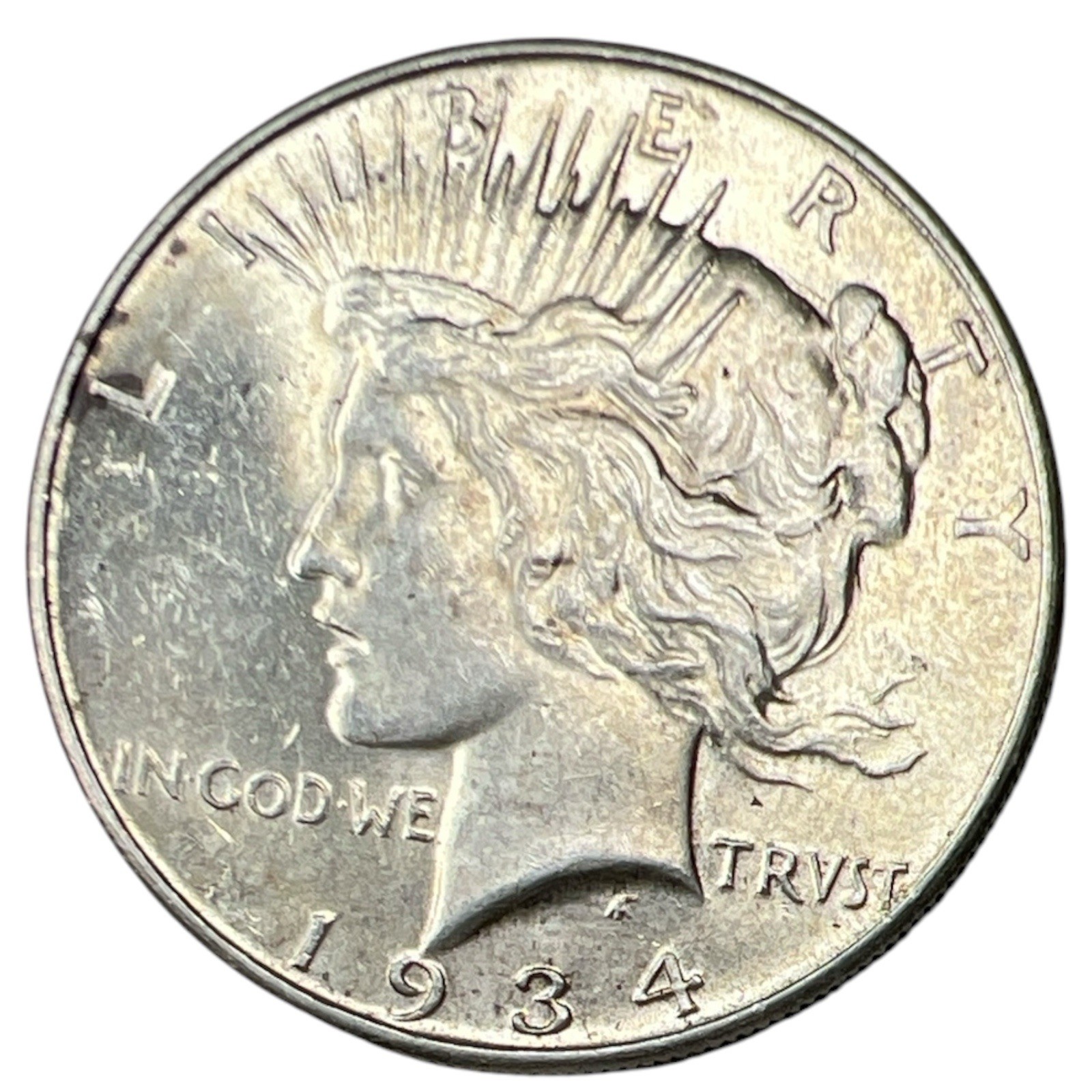 1934 Peace Silver Dollar NA267