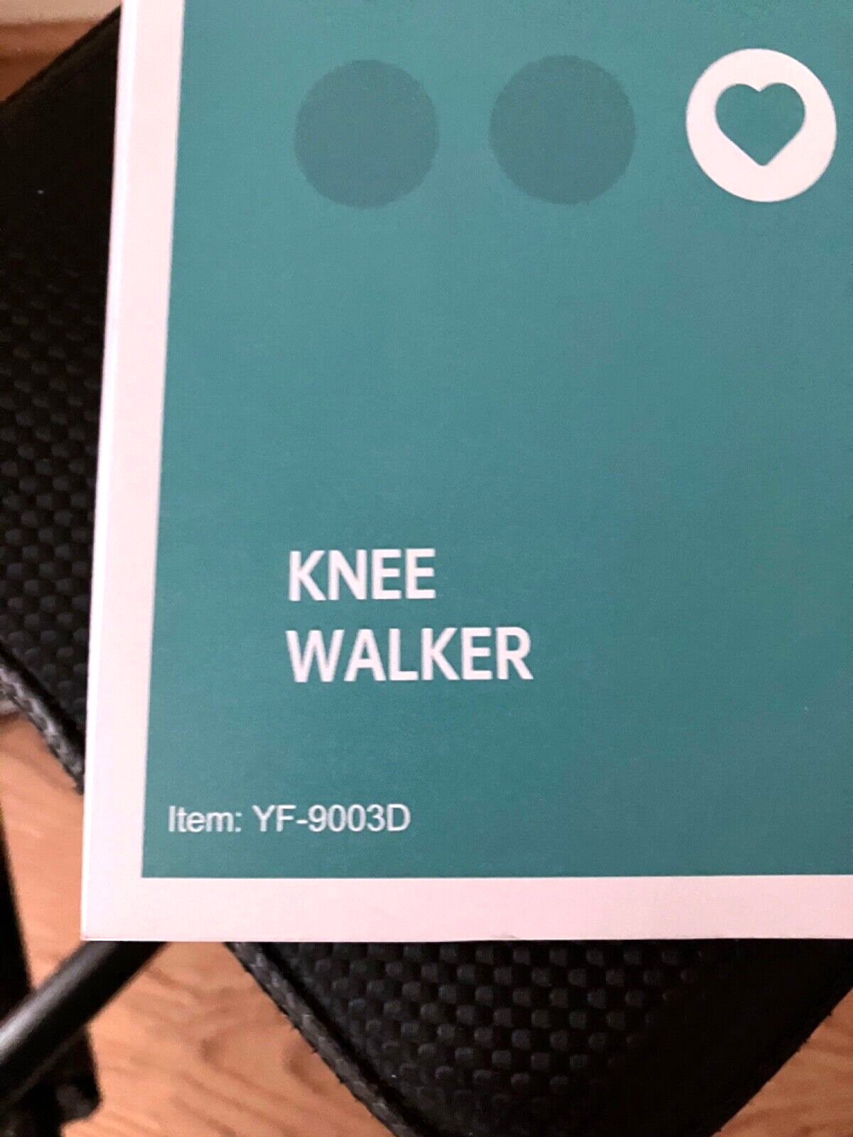 ELENKER Knee Scooter YF-9003D for Ankle and Foot Injury, EUC - Compare at $94.99