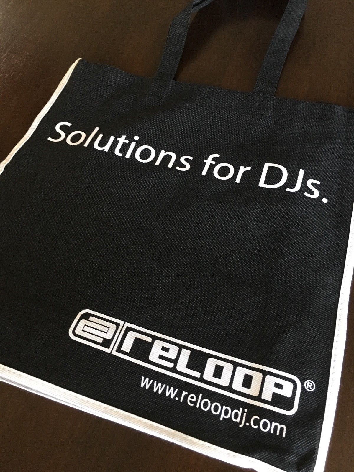 RELOOP DJ Pro Audio Promo Tote Bag New NAMM Show