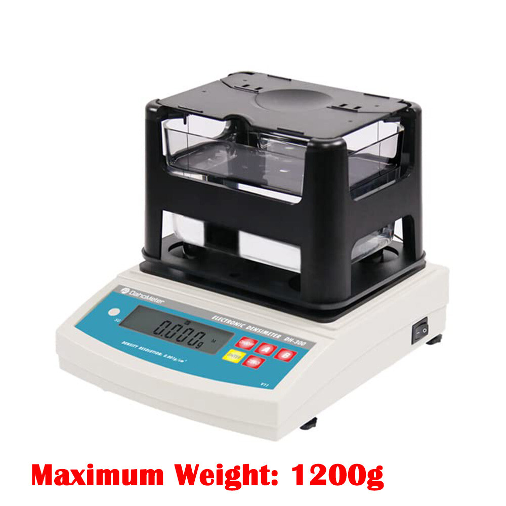 Lab Solid Density Meter Densimeter Gravity Balance Gravimeter for Plastic Rubber