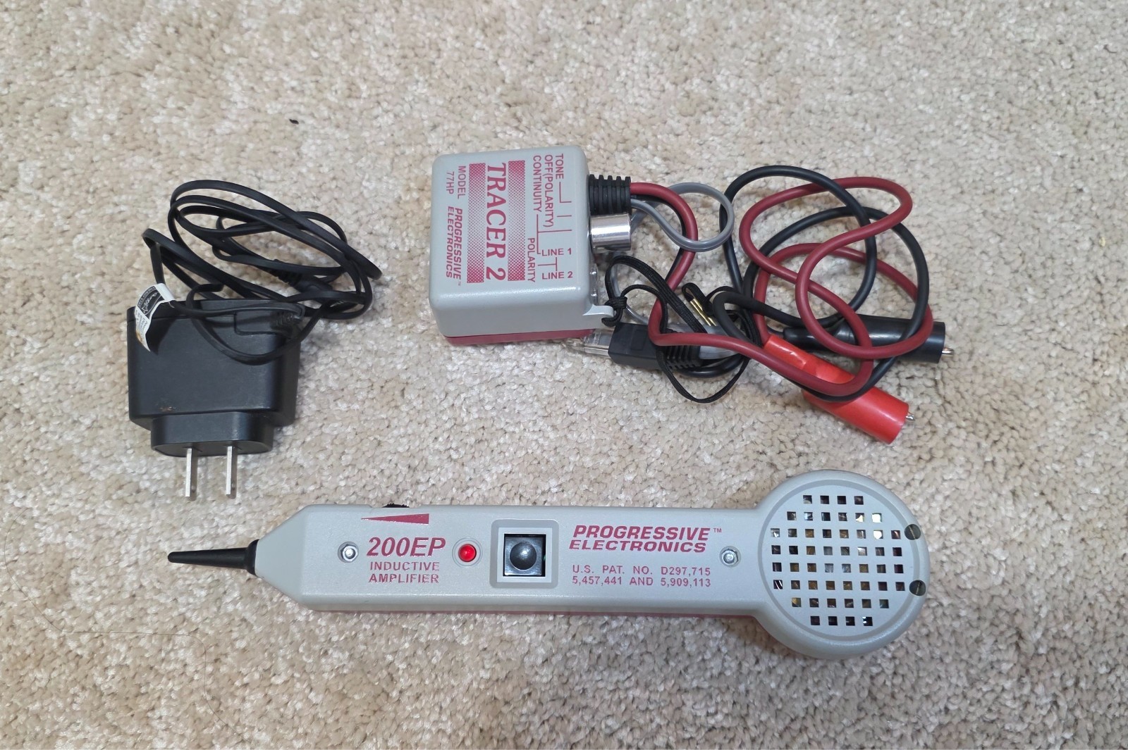 Authentic Progressive 200EP/77HP RECHARGEABLE Tone Probe Kit - New open box