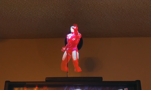 Iron Man PINBALL HOLOGRAM TOPPER