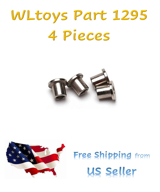 NEW WLtoys 124008 OEM RC Car Part 1295 Flange Bushings Ships FREE & FAST from US