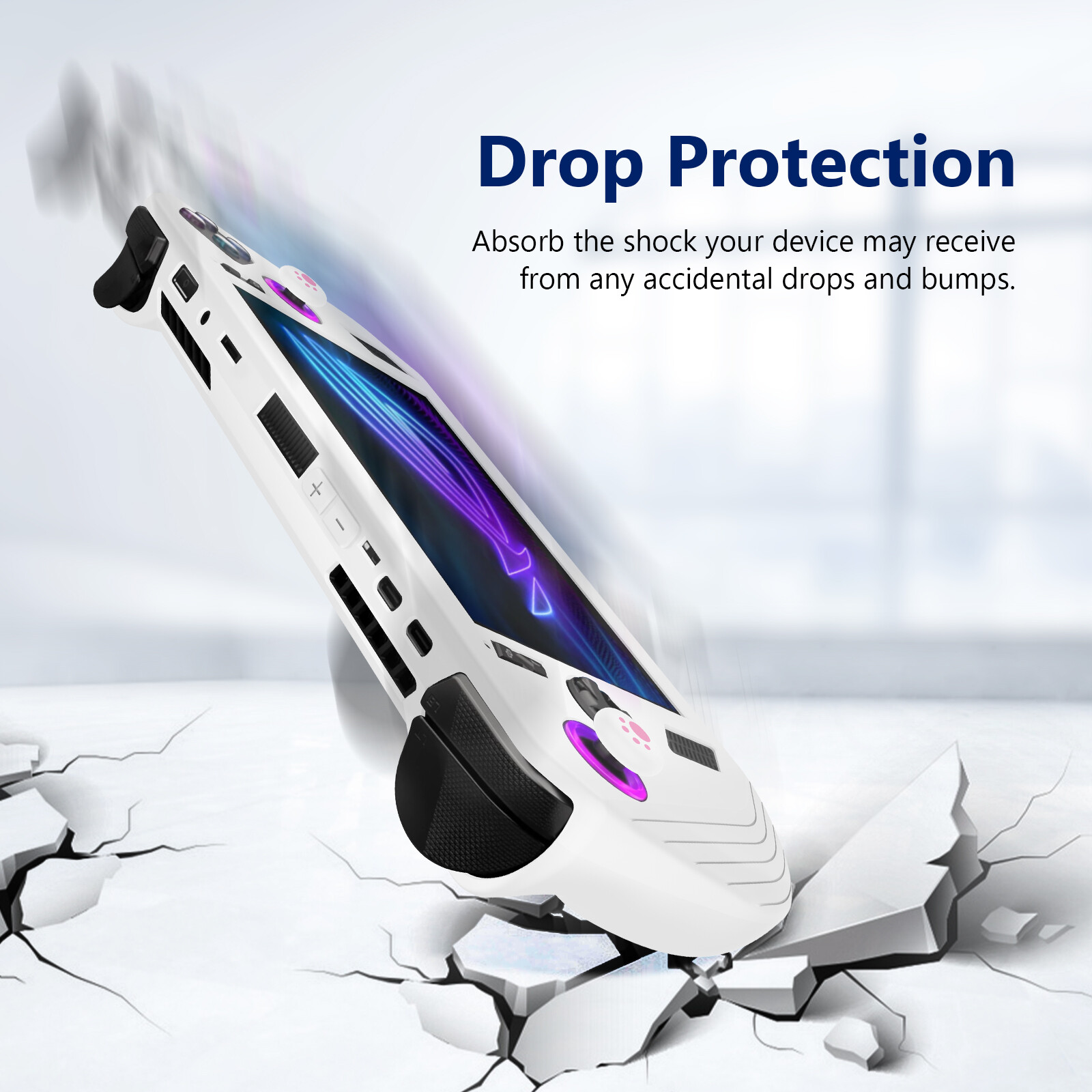 Console Protective Soft Case For ASUS Rog Ally X 2024 Gaming Handheld Accessory