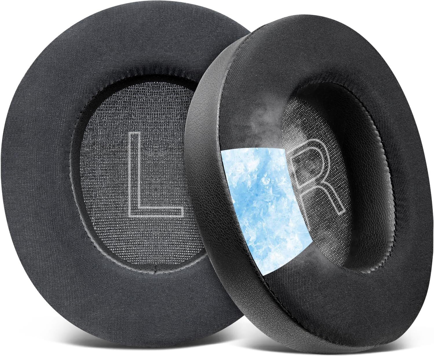 2 Gel Earpad Cushion for Steelseries Arctis Nova Pro Wired, Nova 1/3/5/7 Headset