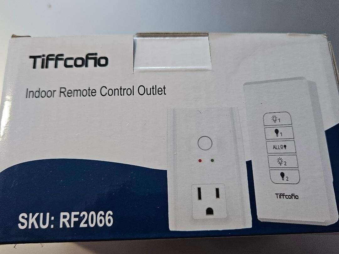Tiffcofio Indoor Remote Outlet
