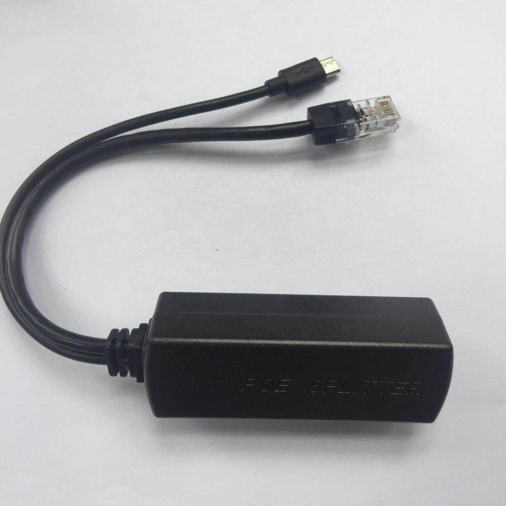 48V 5V PoE Power Over Ethernet Splitter USB MicroUSB Adapter Raspberry Pi ESP32