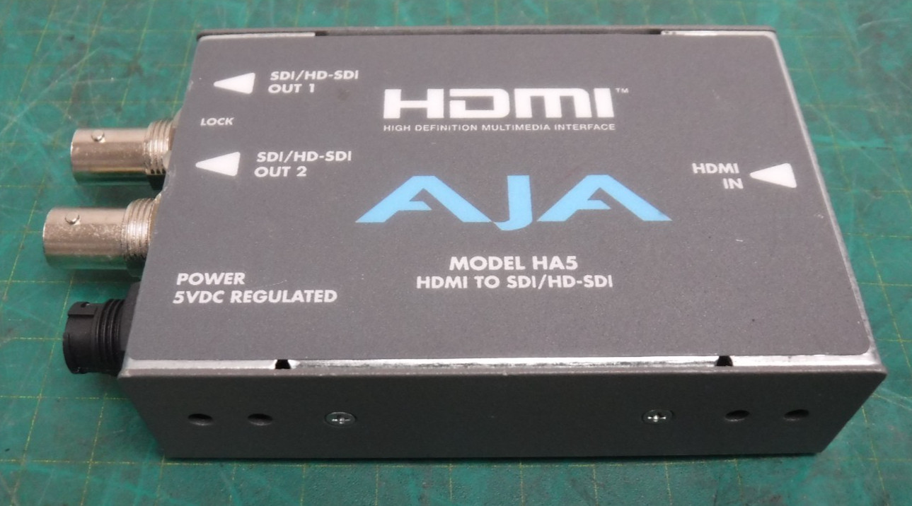 AJA HA5 HDMI to SDI/HD-SDI Converter