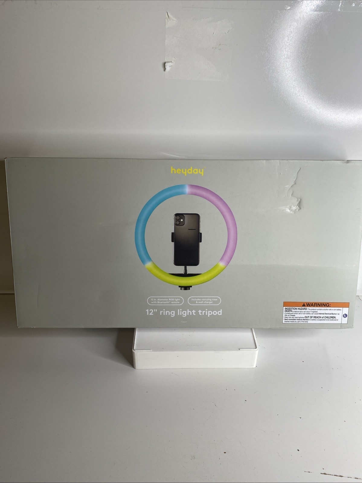 heyday 12" RGB Ring Light with Tripod