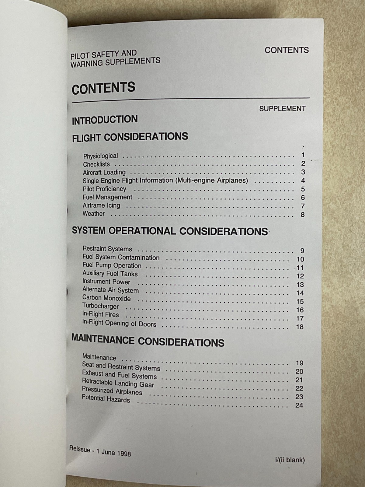 Cessna Pilot Safety-Commercial Pilot Flight Instructor Practical Test Standards