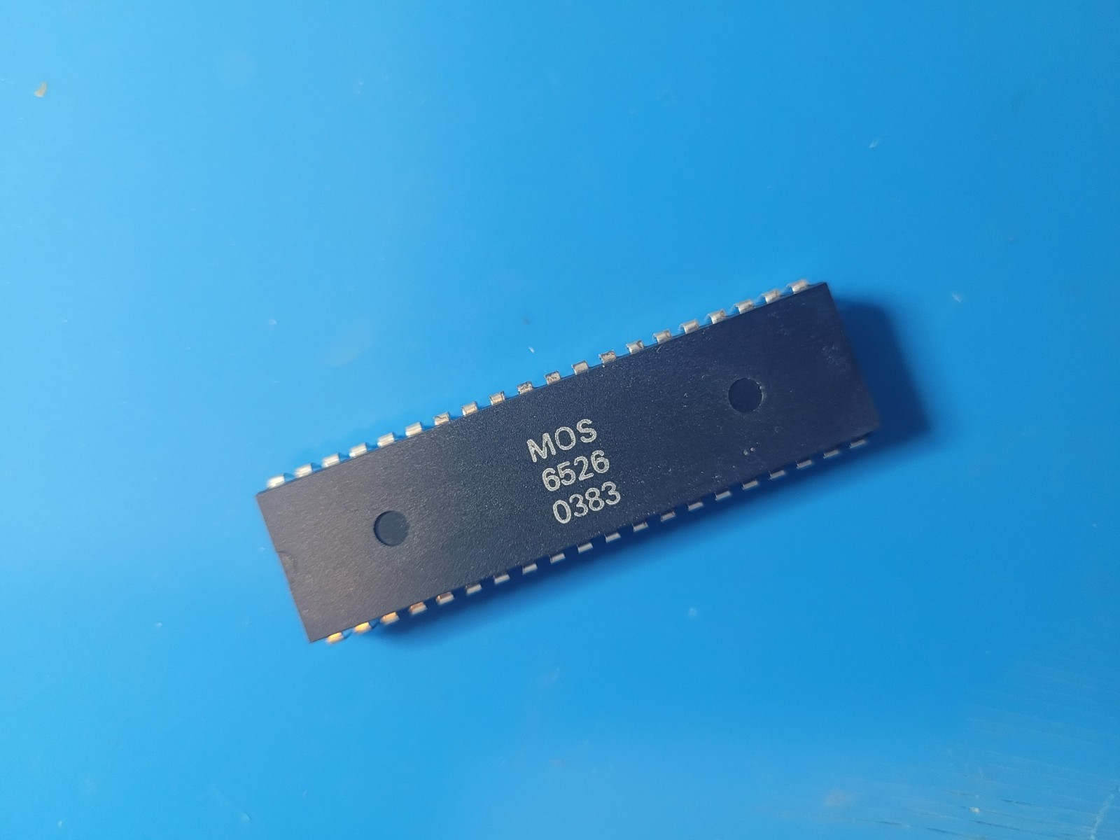 TESTED IC MOS DIP-40 MOS6526 CIA 6526 CHIP COMMODORE (0383)