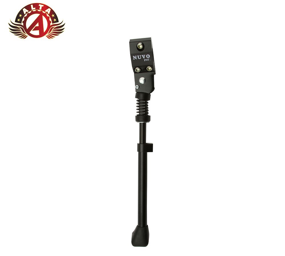 ALTA Adjustable Alloy Bicycle Frame Mount Kickstand Nuvo Cruiser Chopper Black