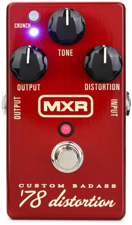 MXR M78 Custom Badass '78 Distortion Pedal