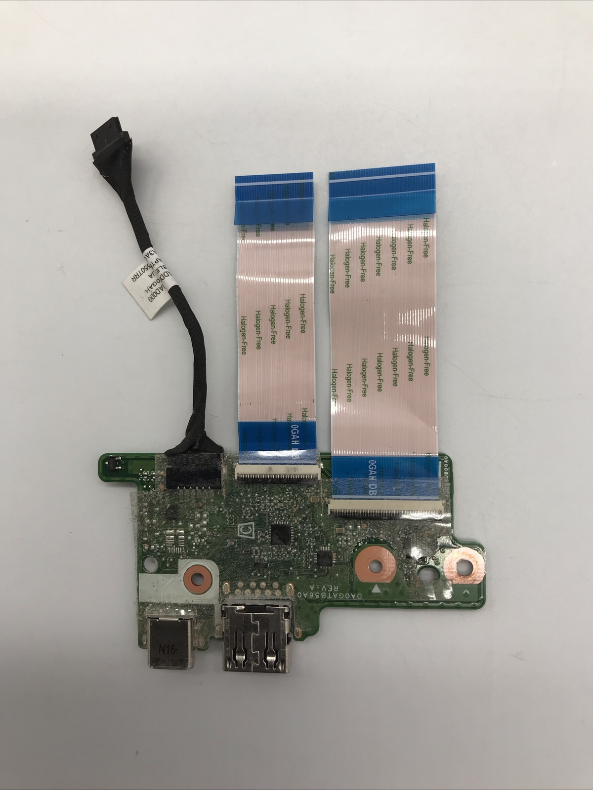 HP Chromebook 11 G7 EE USB Board with Cable L52570-001 DA0GATB56A0 Rev:A