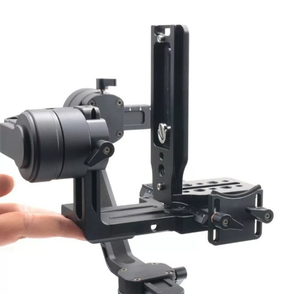 2pcs For DSLR Camera L Bracket Tripod Quick Release Plate Stabilizer Tripod