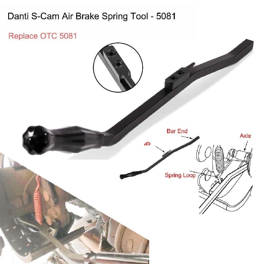 S-Cam Air Brake Spring Snap Shoes Installer Tool 5081 for Semi-Truck HeavyDuty~