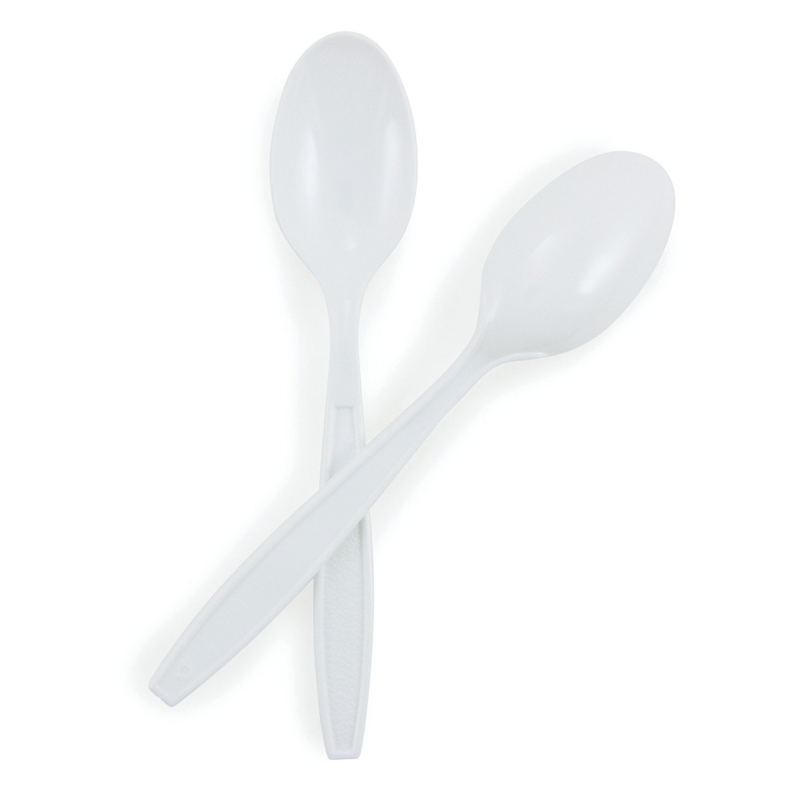 McKesson Disposable Spoon White 6 Inch Length Plastic Bulk Wrap 1000 Ct 16-4597