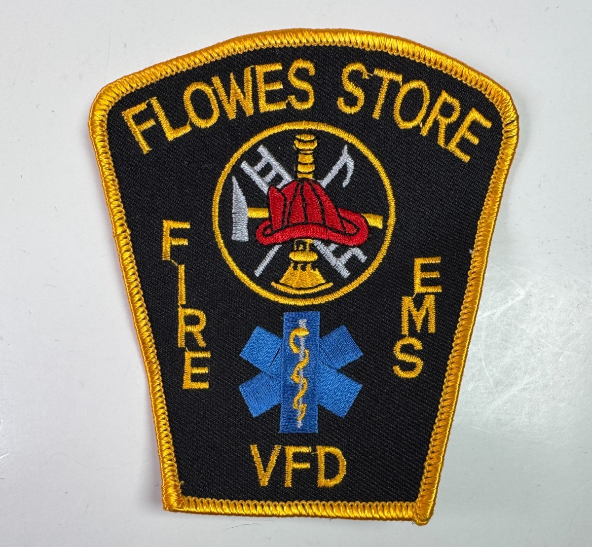 Flowes Store Fire EMS North Carolina NC Emergency Medical Services Patch R6