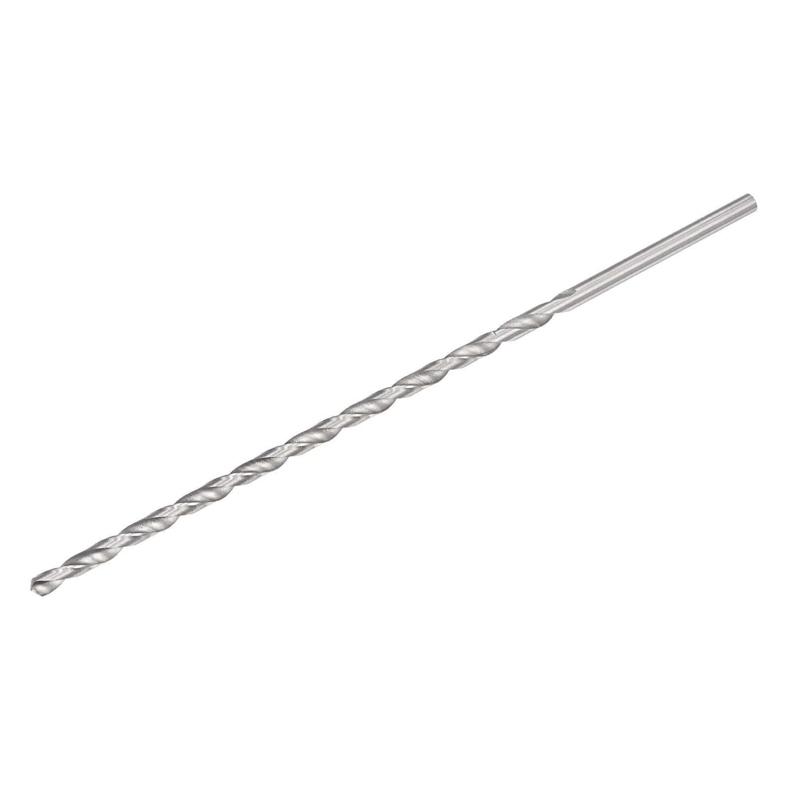 6mm Twist Drill Bits High-Speed Steel Extra Long Drill Bit 250mm Length,