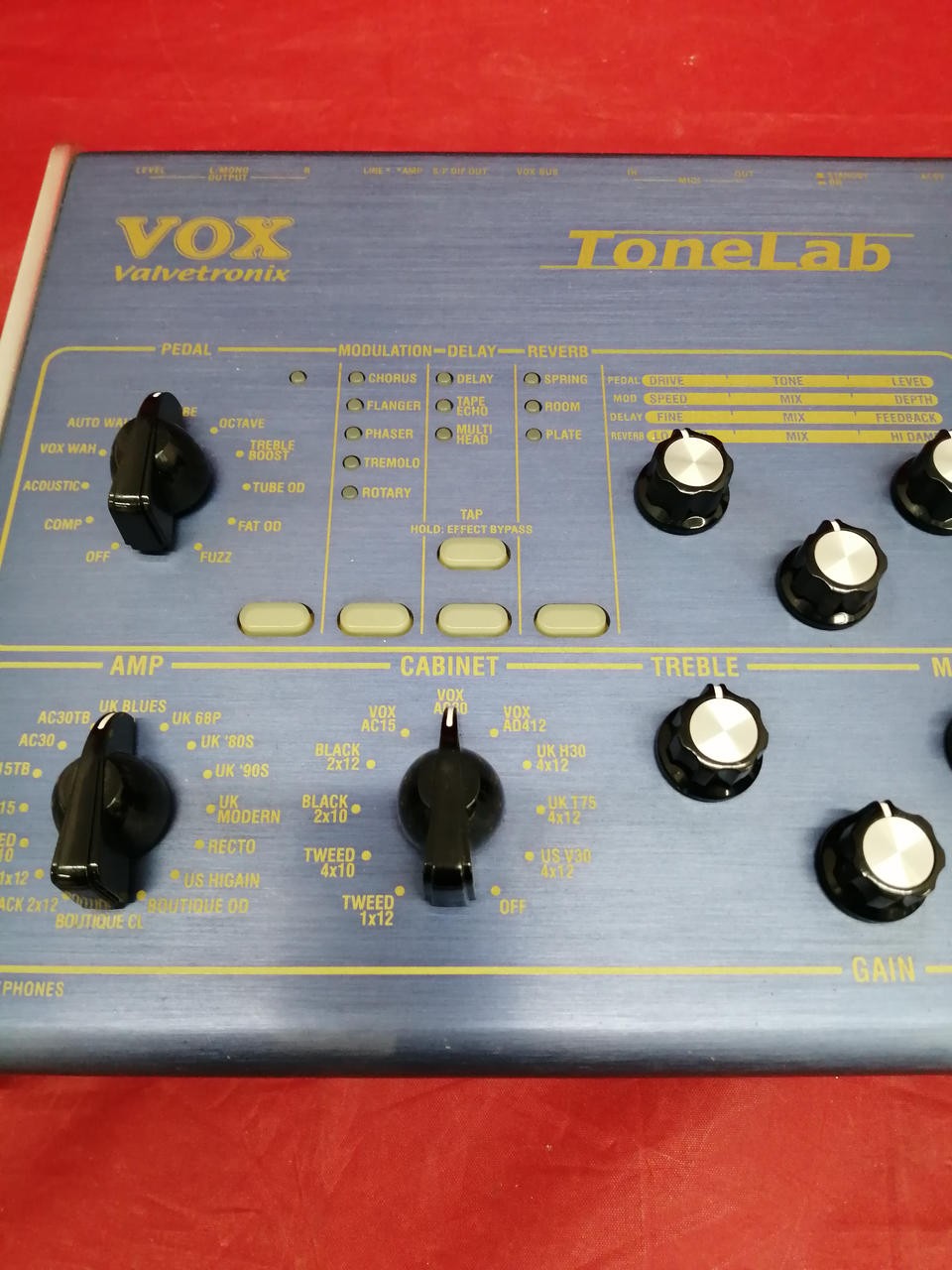 VOX TONE LAB Multi-Effects Processor Effects Pedal Tested & Works 58466
