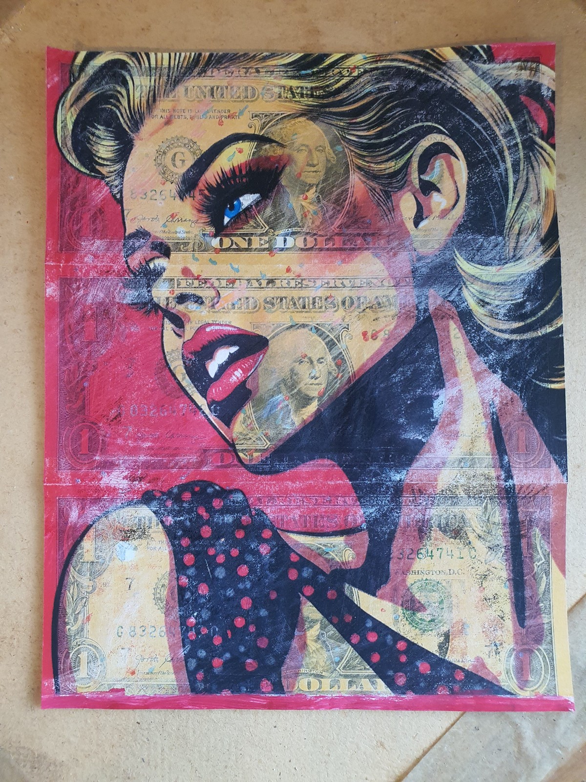 Dollar Art Money Art Waeger Invernum7 1/1 -*Princless Face*  SEE VIDEO A35