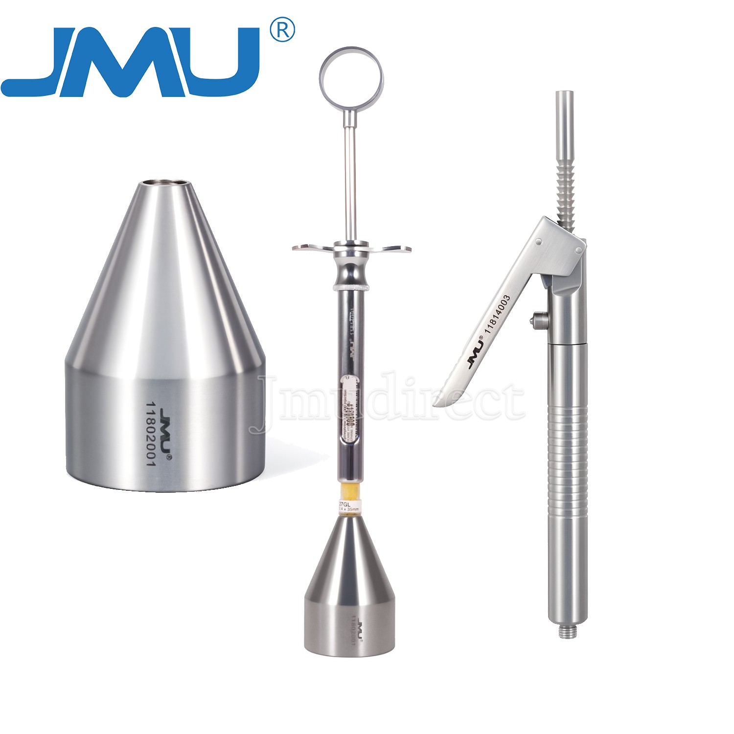 JMU Dental Tools Needle Recapper T-Bar& Palm 1.8ml Aspirating Anesthetic Syringe