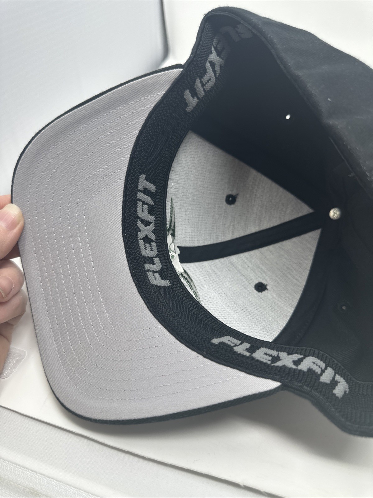NEW Valken V Logo FlexFit Hat - Black/Green- Small/Medium