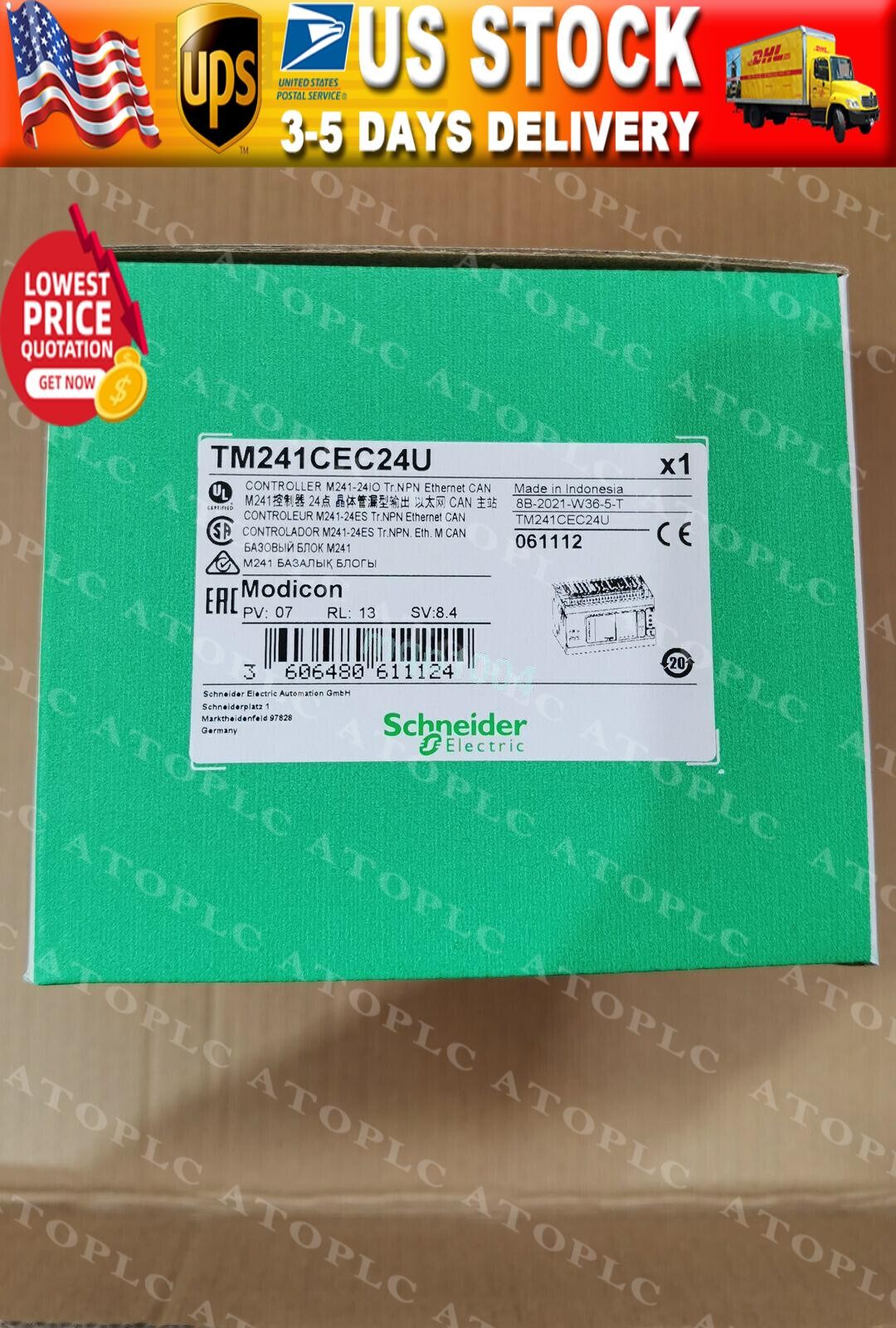 TM241CEC24U Programmable Controller  In Box   US Free TAX