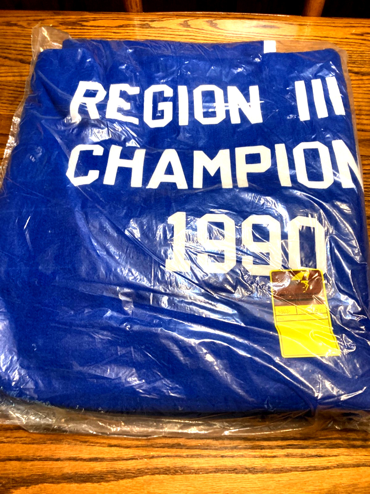VINTAGE 1990 REGION 3 SUPREME by SIMCO HORSE COOLER 84x90 WOOL WATER WICKING