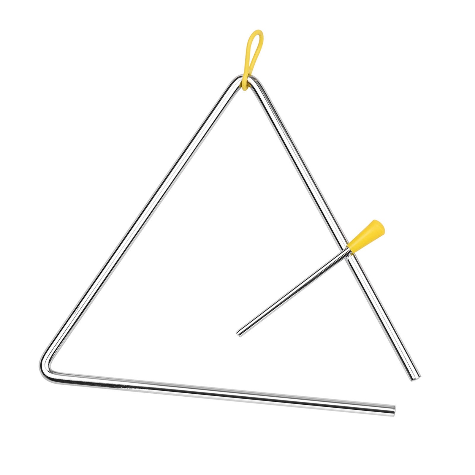 10 Inch Triangle Percussion Instrument With (Min Order 10 Pcs)
