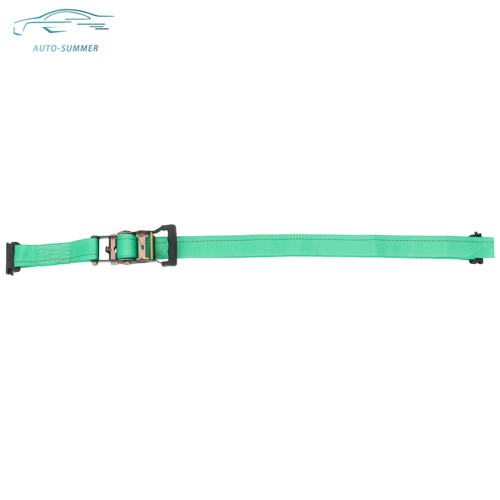 For ATV UTV 8' Ratchet Straps High Quality Wheel Chock Tie Down E Track System