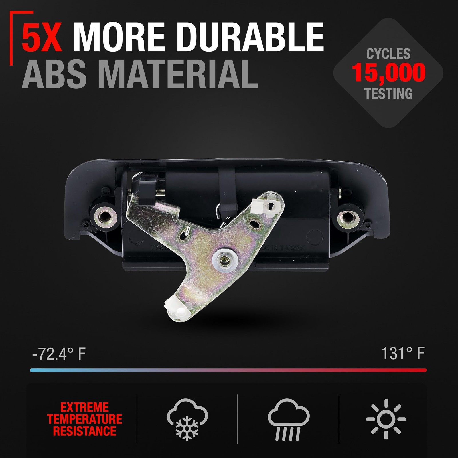 Tail Gate Handle Assembly Compatible with 1989-1995 Toyota 4Runner, Pickup - ...